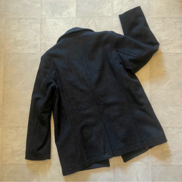 Old Navy Dark Gray Wool Coat - Picture 4 of 8